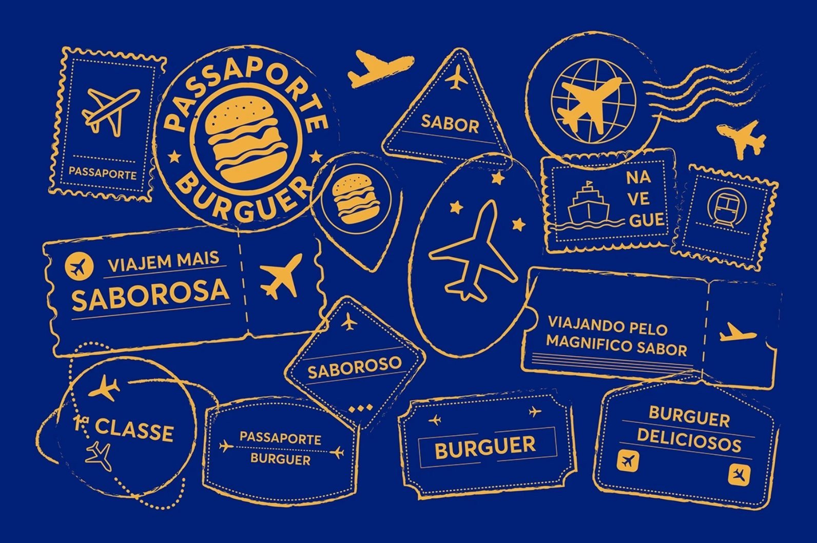 Imagem 7 do projeto Identidade Visual Passaporte Burguer